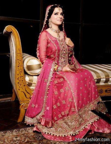 latest pakistani wedding dresses 2018