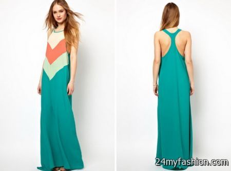 What is a maxi dresses 2018-2019