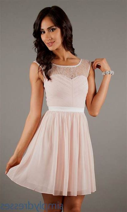 light pink casual dress