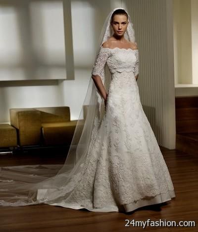 traditional spanish wedding dress 2018-2019
