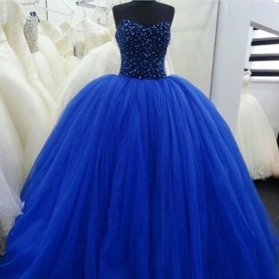 White and royal blue wedding dresses 2023-2024 - B2B Fashion