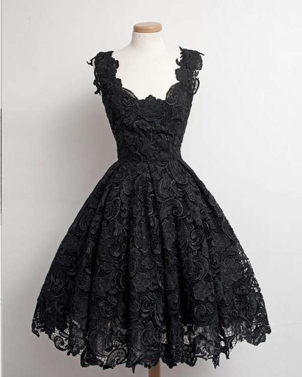  Black  lace  Prom  Dresses  tumblr looks B2B Fashion