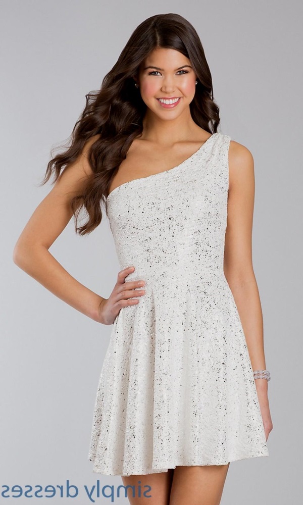 Cute white dresses for confirmation.