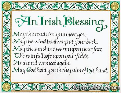 St. Patrick’s Day Blessings images 2016-2017 | B2B Fashion