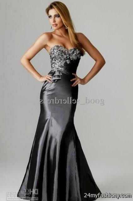 Silver Eagle Spot Price: Black And Silver Prom Gowns