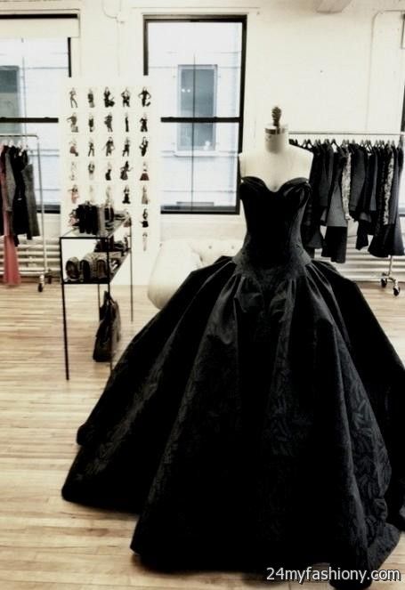 black wedding dress tumblr looks - B2B Fashion