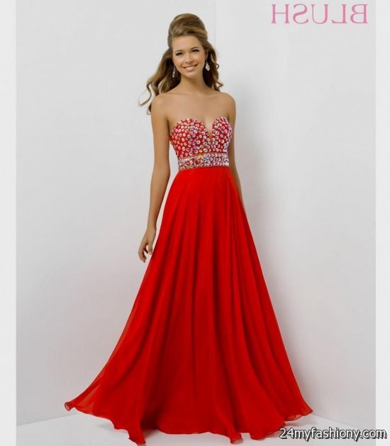 Most beautiful red prom dresses in the world 2016-2017 » B2B Fashion