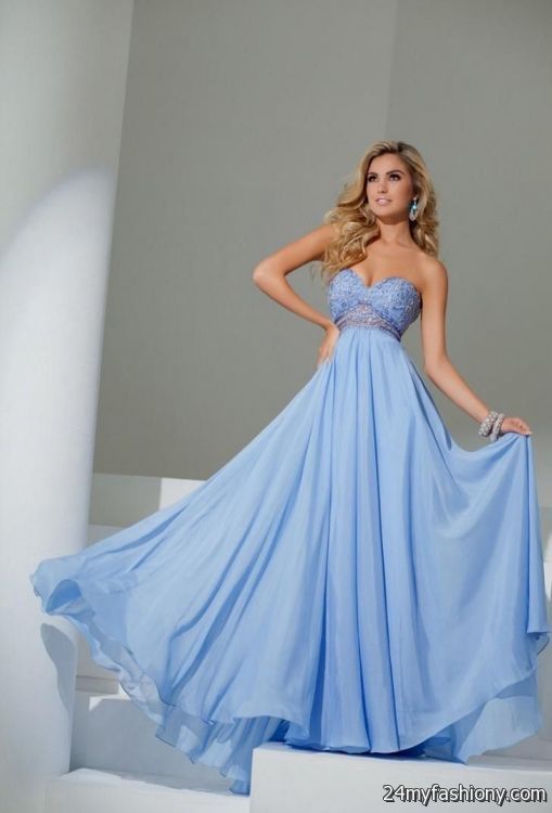 Periwinkle Prom Dress Looks B2b Fashion