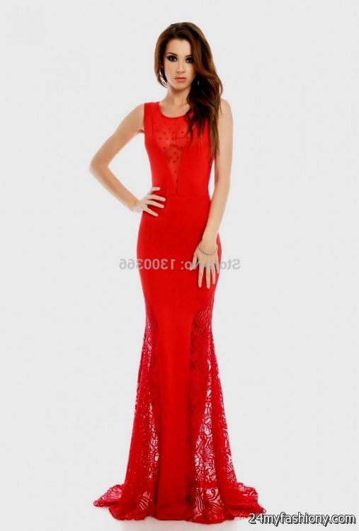 red lace dress  macys  looks B2B Fashion