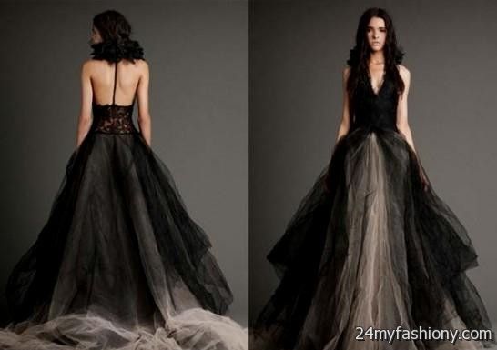 unique black wedding dresses looks | B2B Fashion