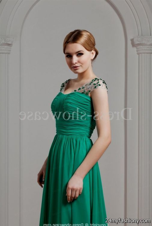 hunter green prom dress looks 2023-2024 - B2B Fashion