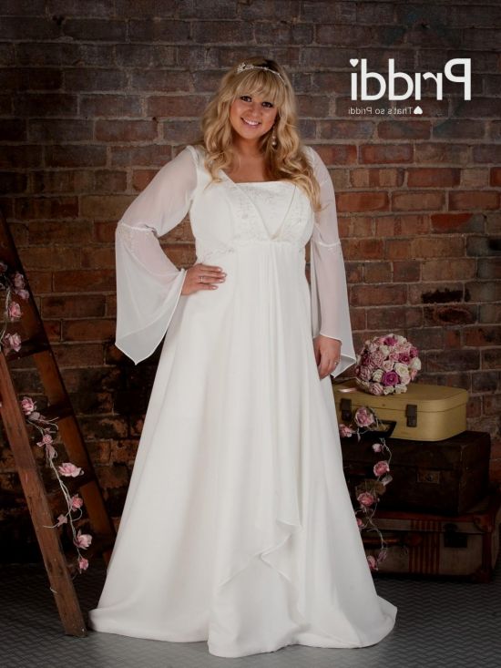  celtic  wedding  dress  plus  size  looks B2B Fashion