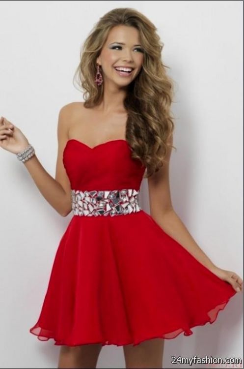 red dress for teenagers looks - B2B Fashion