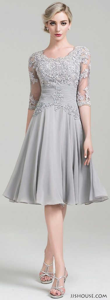 Stores tea length mother of the bride dresses for summer esl like queen