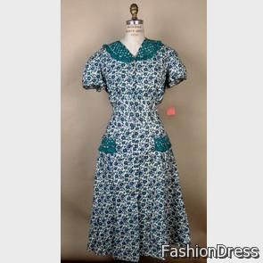 1940s house dress 2017-2018