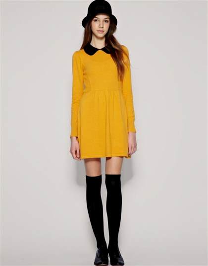 60s shift dress with boots 2017-2018