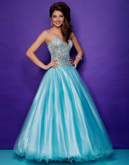 baby blue and purple quince dresses 2018