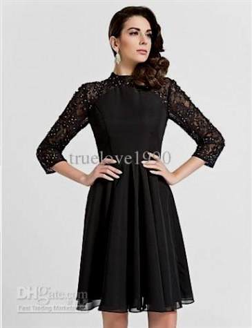 beautiful cocktail dresses with sleeves 2017-2018