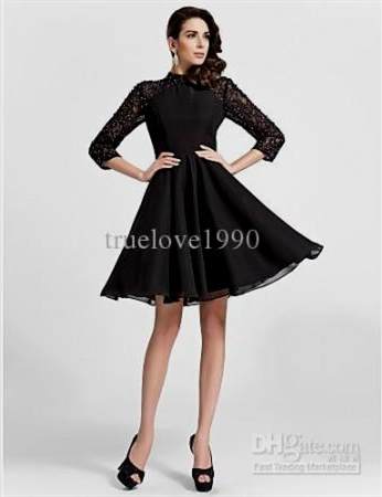beautiful cocktail dresses with sleeves 2017-2018