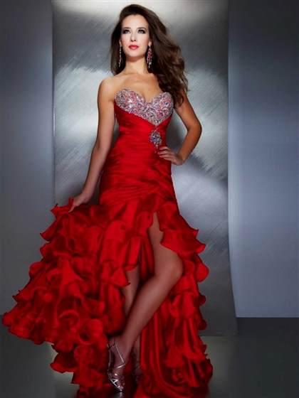 best red prom dresses 2017-2018