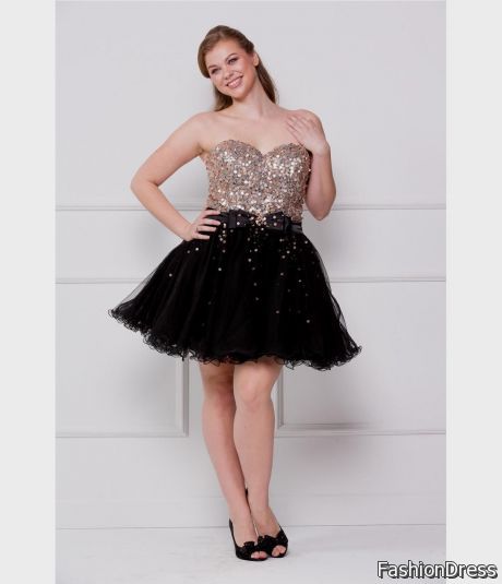 black and gold short prom dresses 2017-2018
