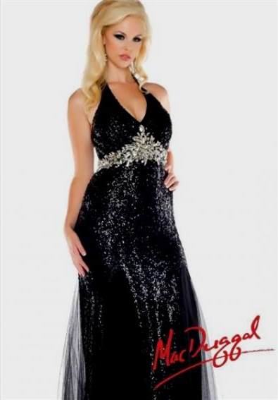 black and silver prom dresses plus size 2017-2018