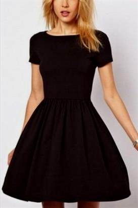 black dresses for women with sleeves 2017-2018