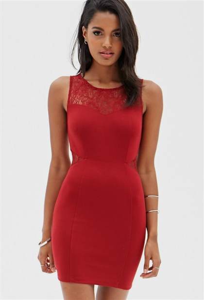 black lace bodycon dress forever 21 2017-2018