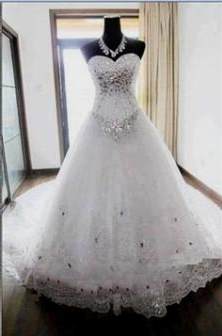 bling princess wedding dresses 2018