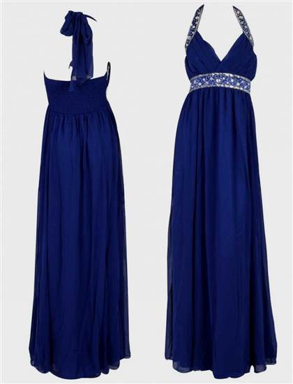 blue formal maxi dresses 2017-2018