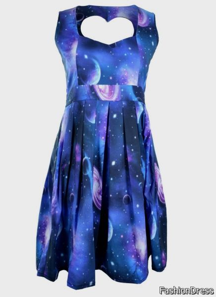 blue galaxy dresses 2017-2018