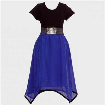 blue party dresses for girls 7-16 2017-2018