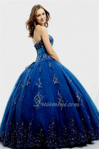 blue quince dresses puffy 2017-2018