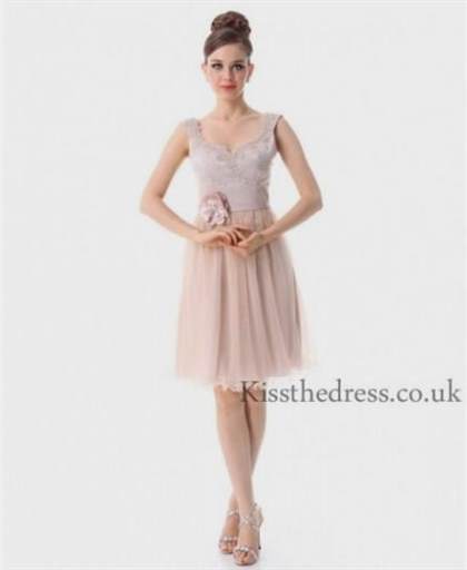blush lace bridesmaid dress 2017-2018