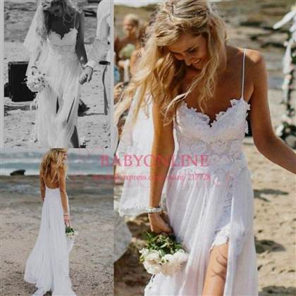 boho beach wedding dress 2017-2018