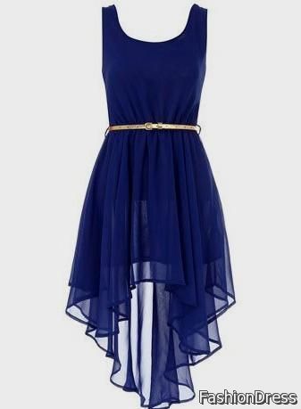 casual blue dress 2017-2018