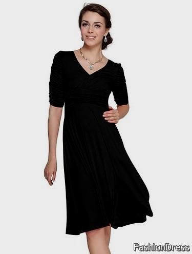 casual cocktail dresses with sleeves 2017-2018