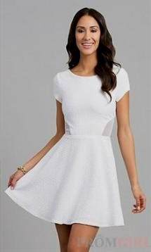 casual graduation dresses with sleeves 2018