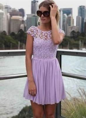 casual lavender dresses 2017-2018