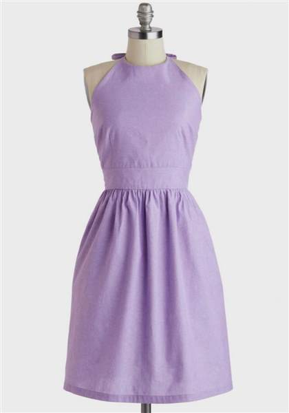 casual light purple dress 2017-2018
