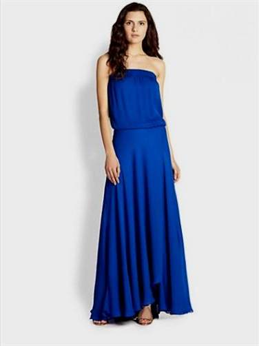casual strapless maxi dress 2017-2018