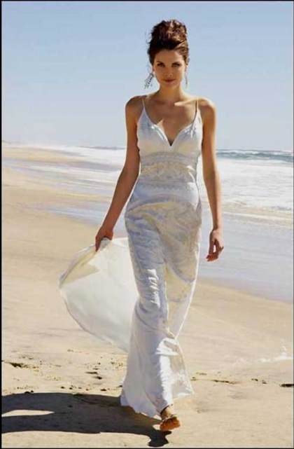 casual white beach dresses 2018