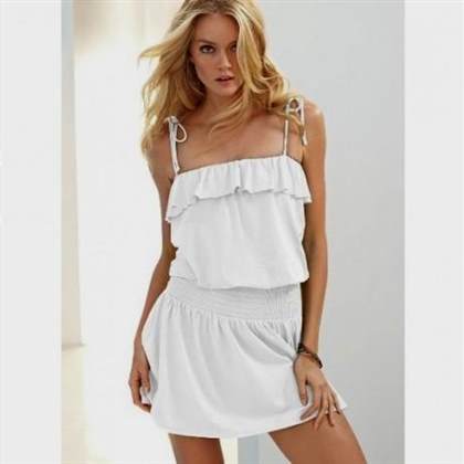 casual white summer dress 2018