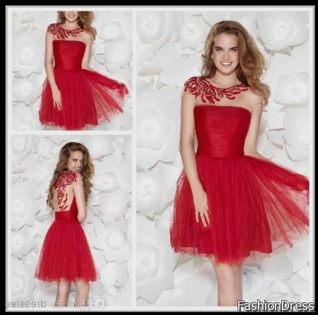 cocktail dress red
