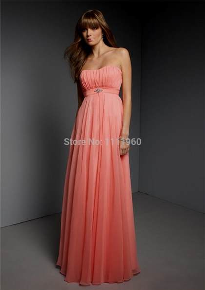 coral bridesmaid dresses with long sleeves 2018