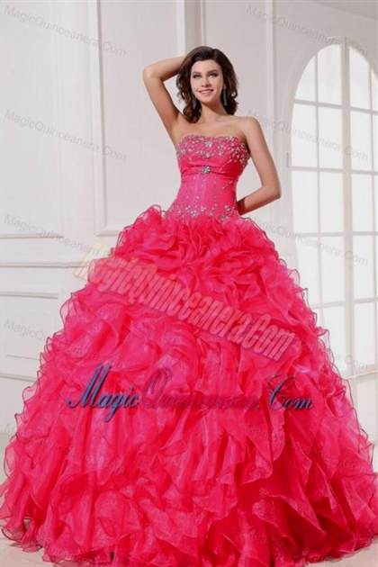 coral quinceanera dress 2017-2018