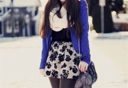 cute winter dress outfits 2017-2018