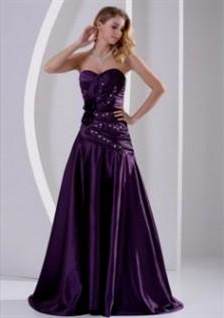 dark purple evening gowns 2017-2018