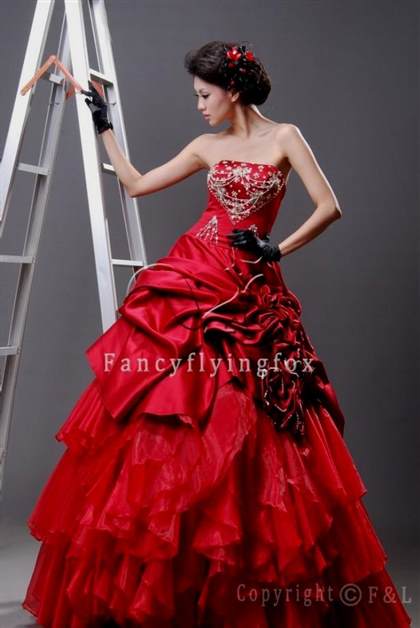 dark red quinceanera dresses 2013 2017-2018