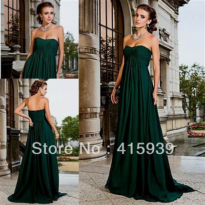 emerald green dresses 2017-2018